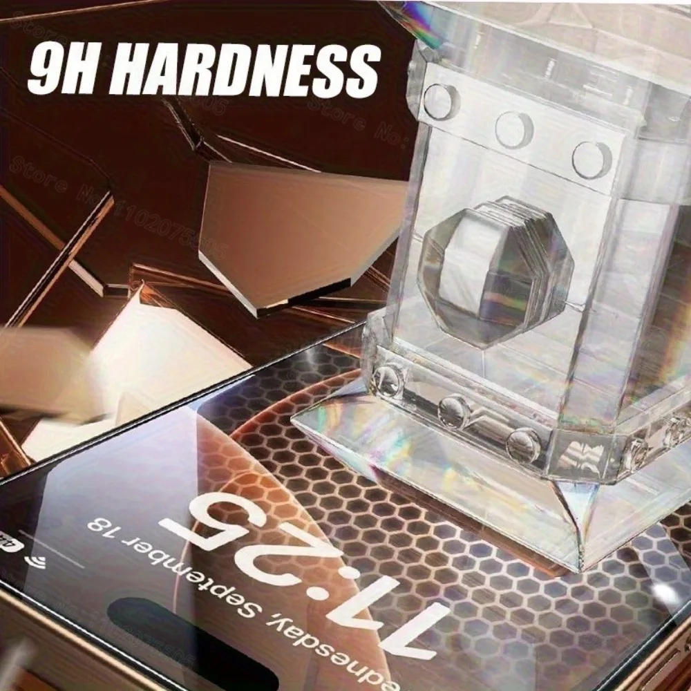 High-Definition Tempered Glass & Camera Lens Protector Set - Bubble-Free Installation