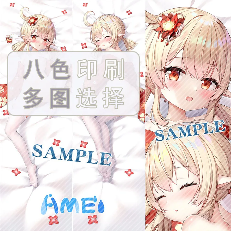 

Original Game Peripheral Klee Genshin Impact Cosplay Dakimakura Hugging Body Pillow Case Game Double-sided Cushion Cover