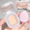 Soft light without trace concealer Highlight acne mark cover dark circles Matte brightening concealer gift thumb puff 5