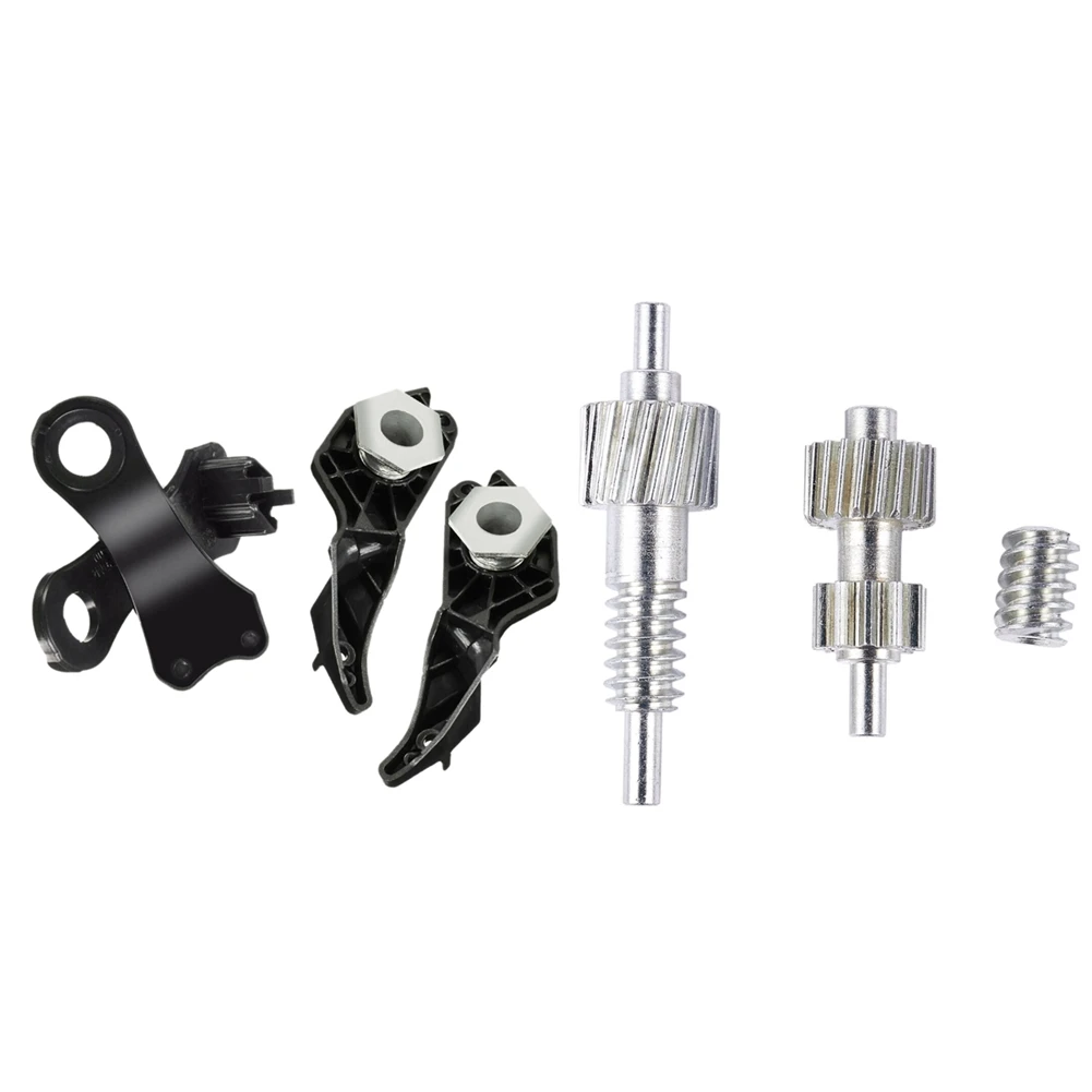 

1 Set Car Wing Side Mirror Gear Rear Mirror Folding Gear & 1 Set Halogen Headlight Repair Brackets Clip