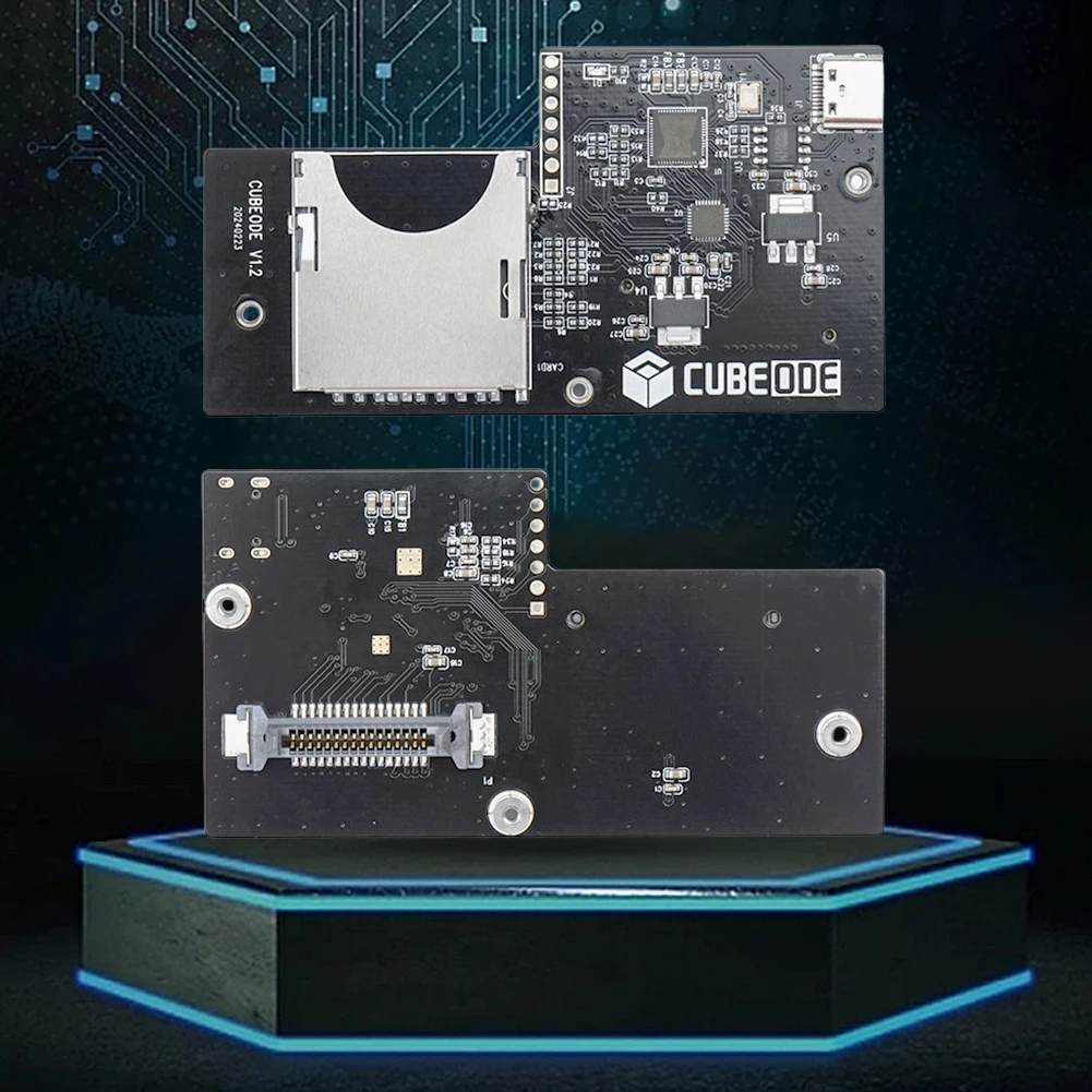 CUBEODE V1.2 Optical Drive Emulator Upgraded Replace Original DVD Drive Optical Drive Emulator for NGC GameCube DOL-001&DOL-101