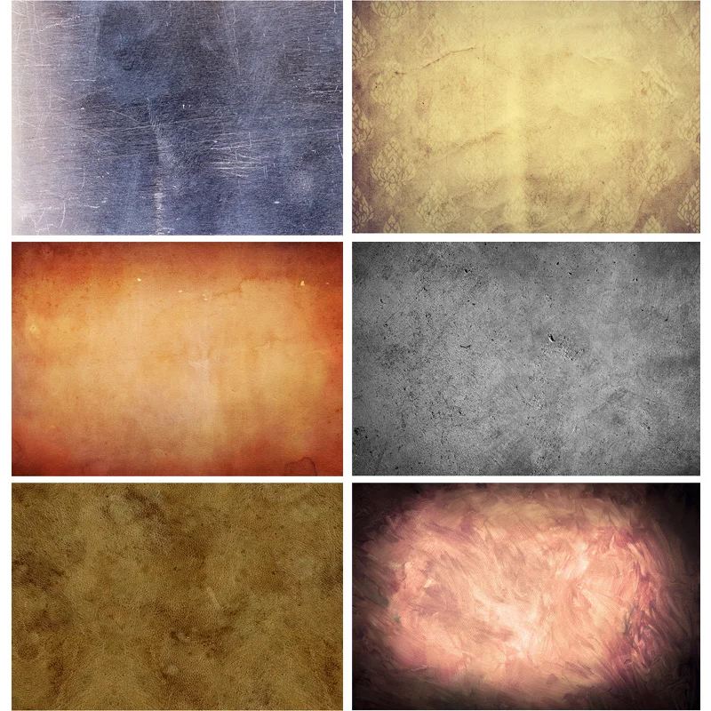 

SHUOZHIKE Art Fabric Vintage Gradient Garbage Photography Background Portrait Photo Backdrops Studio Props DFG-02