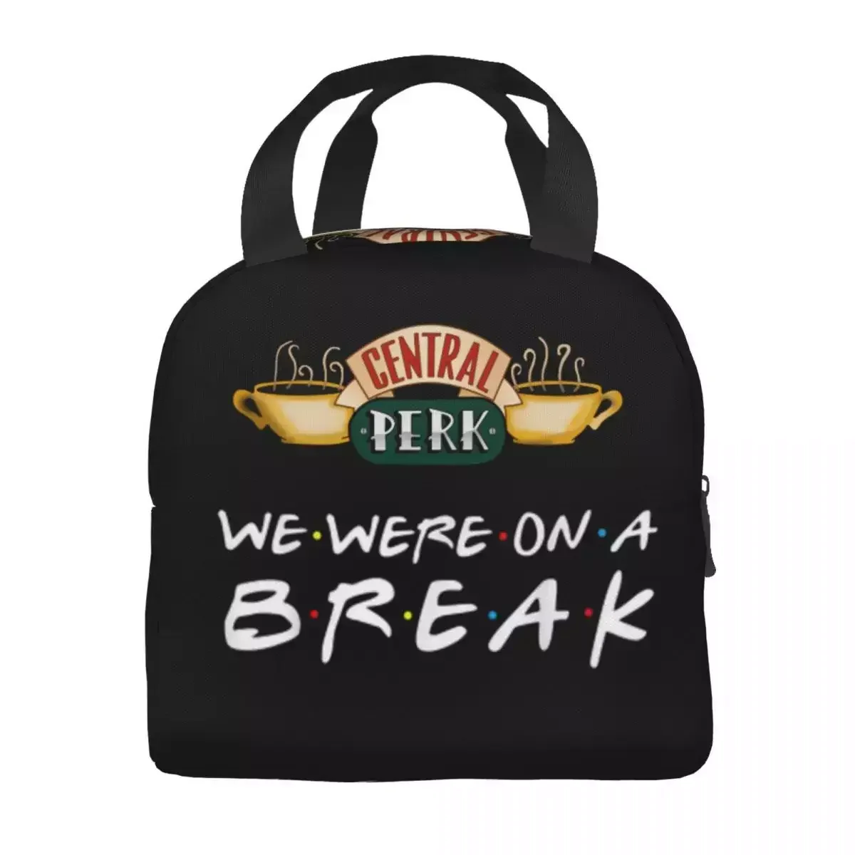 

Многофункциональный Ланч-бокс с забавными цитатами для ТВ-шоу друзей мы были на перерыве охладитель Термоизолированный Ланч-бокс для офиса