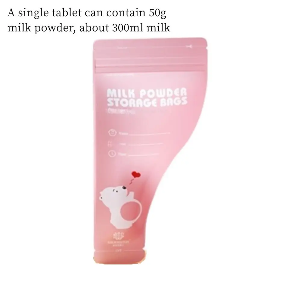 30PCS/Set Disposable Milkpowder Pouches Leakproof Sealed Portable Baby Food Storage Bags Feeding Milk Powder Holder baby food storage containers food pouch