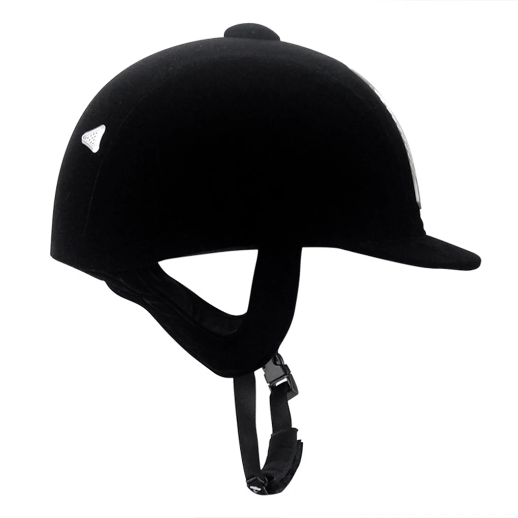 Equestrian Horse Riding Helmet Breathable Durable ABS Safety Half Cover Horse Rider Helmets For Men Women Children 52-62cm 6