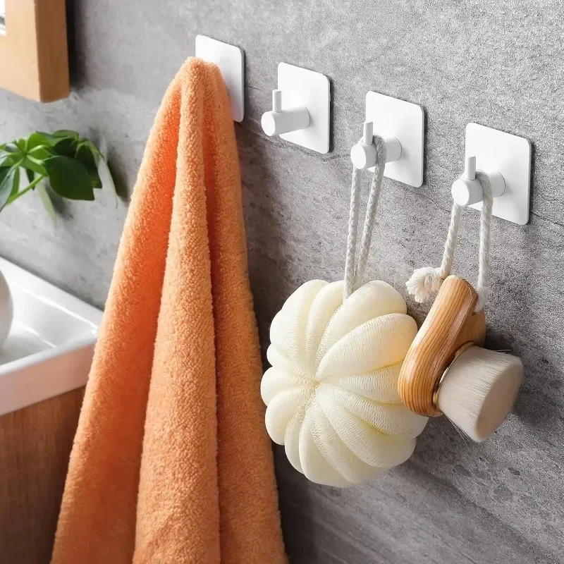 Strong Self Adhesive Hook Rack Stainless Steel Door Wall Hooks