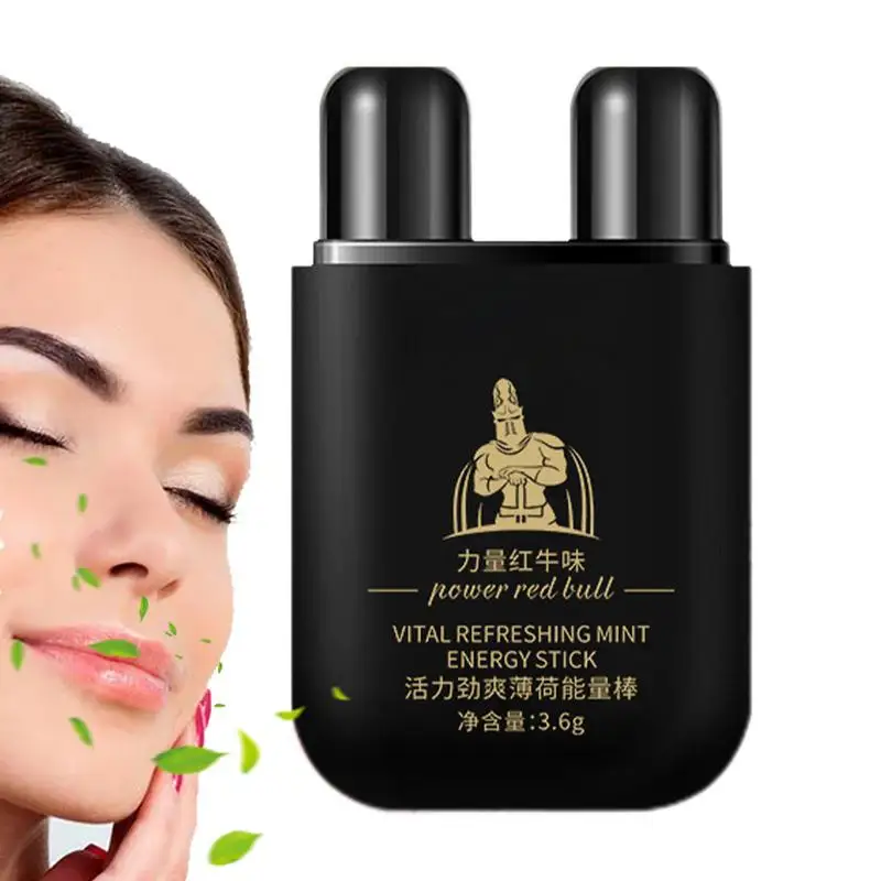 Double Nasal Inhaler Double Holes Refreshing Inhaler Energizing Energy Bar Energy Vapors Stick Aromatherapy Stick Home Supply nasal inhaler