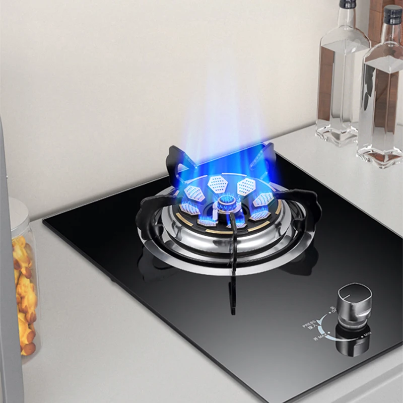 Natural gas/LPG Gas stove single stove stainless steel natural gas desktop gas energy saving single eye furnace 6