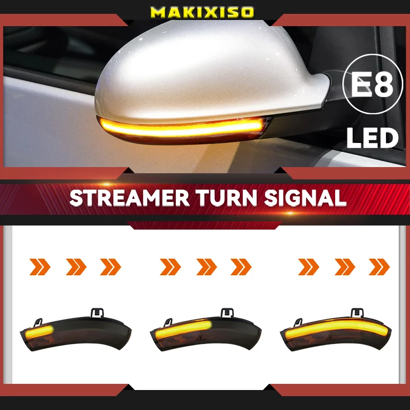 Indicatori Di Direzione LED Dinamici Per VW Golf 5, Passat, Jetta - 2 Pezzi