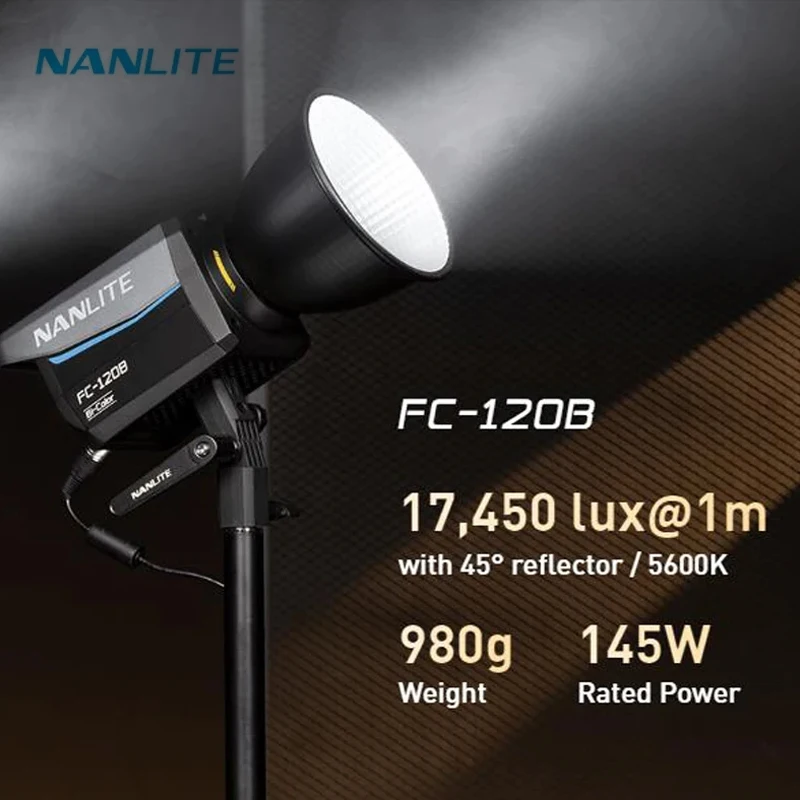 Nanlite FC-60B COB LED 사진 조명, 사진 스튜디오 라이트 브이로그 키트, 전문 카메라 사진, 78W