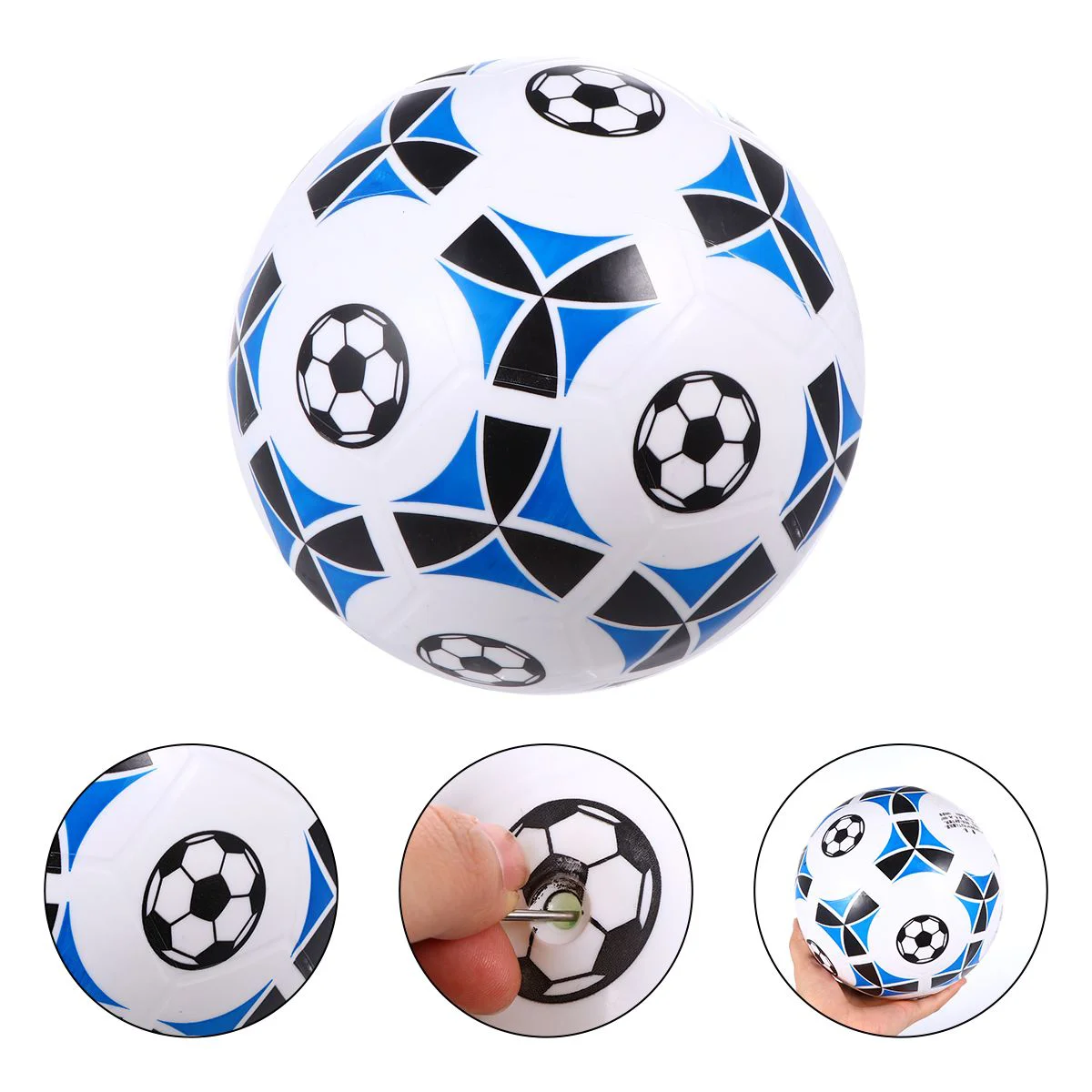 

8 5 игрушечный мяч, ПВХ надувные мячи для игры в футбол, подарок для детей