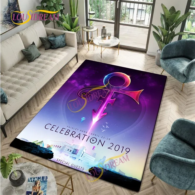 

Музыкальный певец DIY шаблон элементы принт Роджерс Нельсон коврик для гостиной украшение игровой искусственный коврик нескользящий ковер