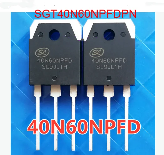 5 Pz Circuito Integrato 40N60NPFD SGT40N60NPFD IC TO-3P