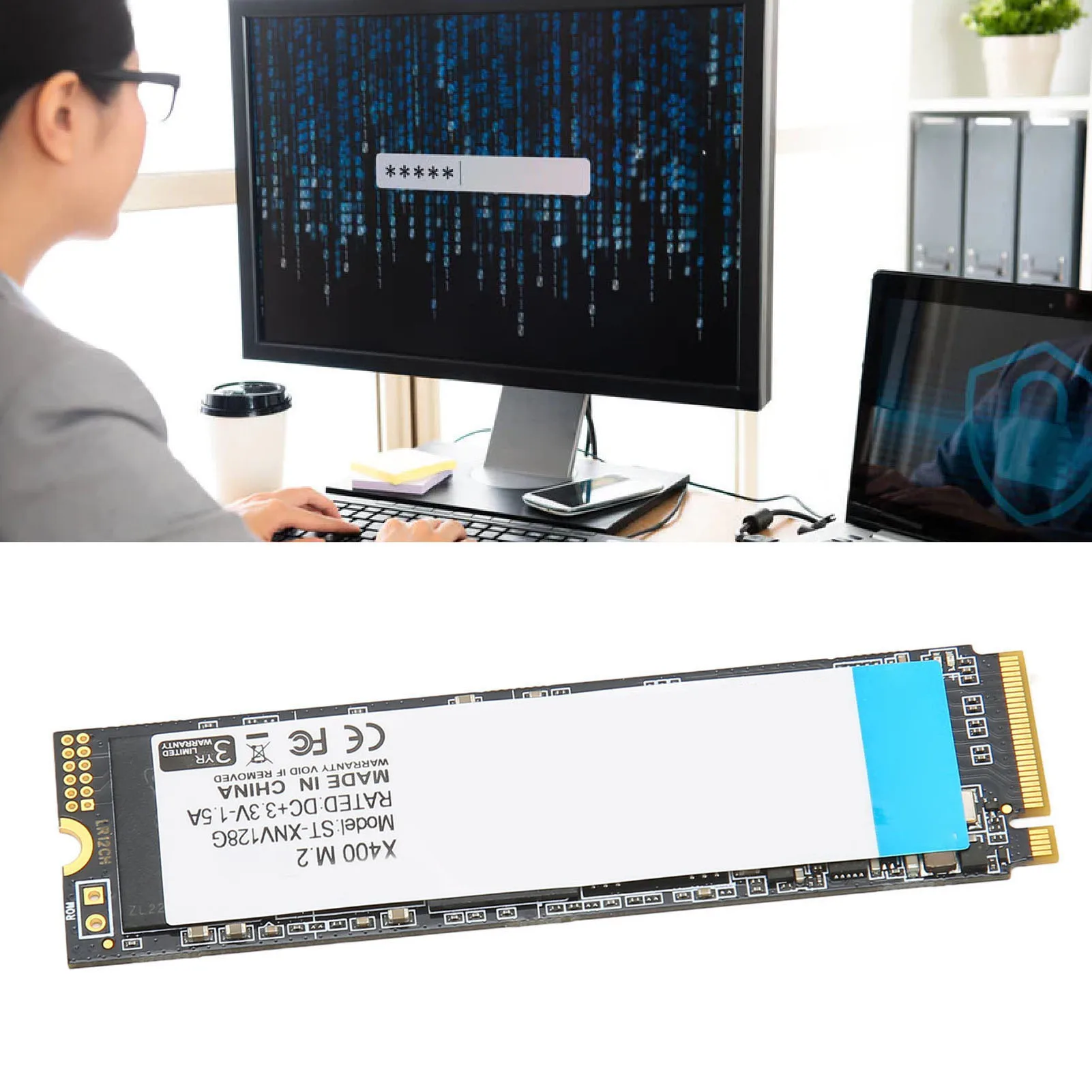 노트북 SSD SSD PCIE 4.0 Nvme M.2 SSD PCIE Gen3 X4 인터페이스 2100MB/s 읽기 속도 3D TLC NAND 노트북 SSD 데스크탑 컴퓨터 PC용
