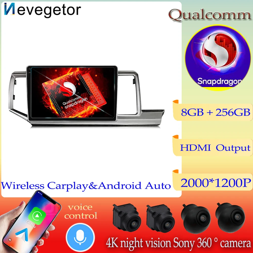

Qualcomm Snapdragon Android 13 For HONDA STEPWGN 2009-2015 Car Radio Multimedia Video Player Navigation No 2Din 2 Din DVD 5G