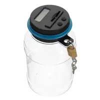 Counting Piggy Bank Digital Account Money Savings Jar Coins With Lock Intelligent Locked Digital Display Counting Piggy Bank 1