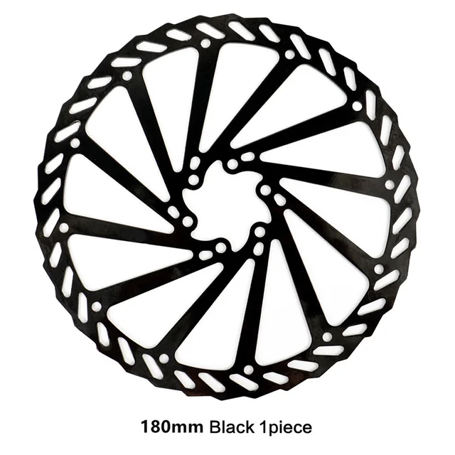 CHOOEE Bicycle Brake Rotors,Steel 160mm/180mm/203mm MTB Road Bike Disc Brake Rotor,For SHIMANO SRAM Centerline 180mm Black