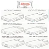 Taff Velvet Bed Sheet Winter Warm Solid Color Thickened Fitted Sheet Soft Plush Elastic Mattress Protector Queen/King Size Lino 6