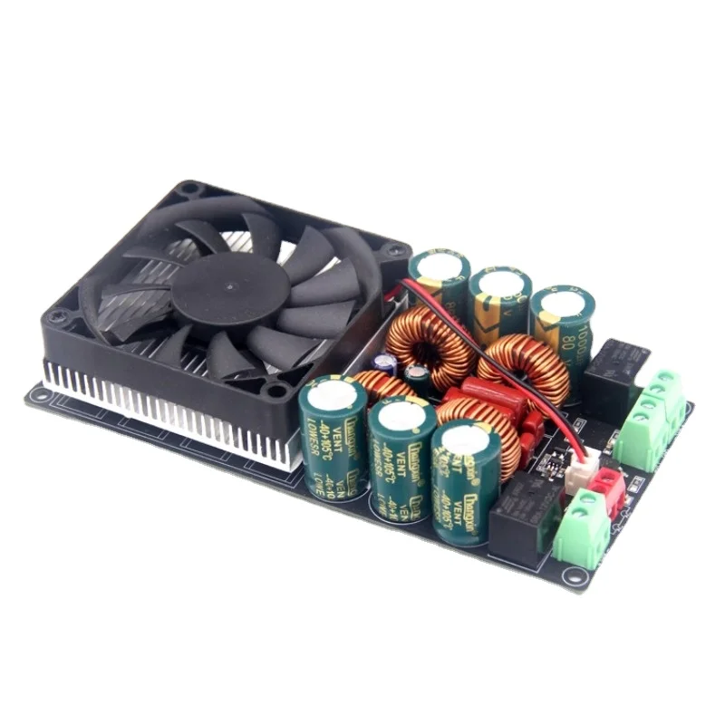 

HIFI Class D Stereo Digital Audio Amplifier Board 2x600W Power Amplifier with Relay Speaker Protection Super TPA3255