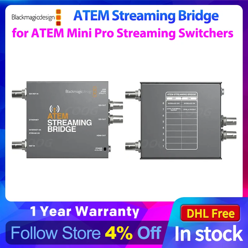 Blackmagic Design ATEM Streaming Bridge para ATEM Mini Pro