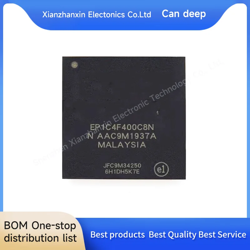 

1 шт./лот EP1C4F400C8N EP1C4F400I7N EP1C4F400 C8N I7N BGA-400 FPGA-Программируемый Блок планшетов