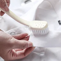 Long-handled Shoe Brush Double-headed Shoe Cleaning Brush Clothes Cleaning Brush for Home White Shoes Sneakers Boot Cleaner 2