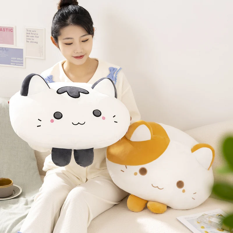 Kawaii Therapy Mochi Neko Cat Plush Pillow