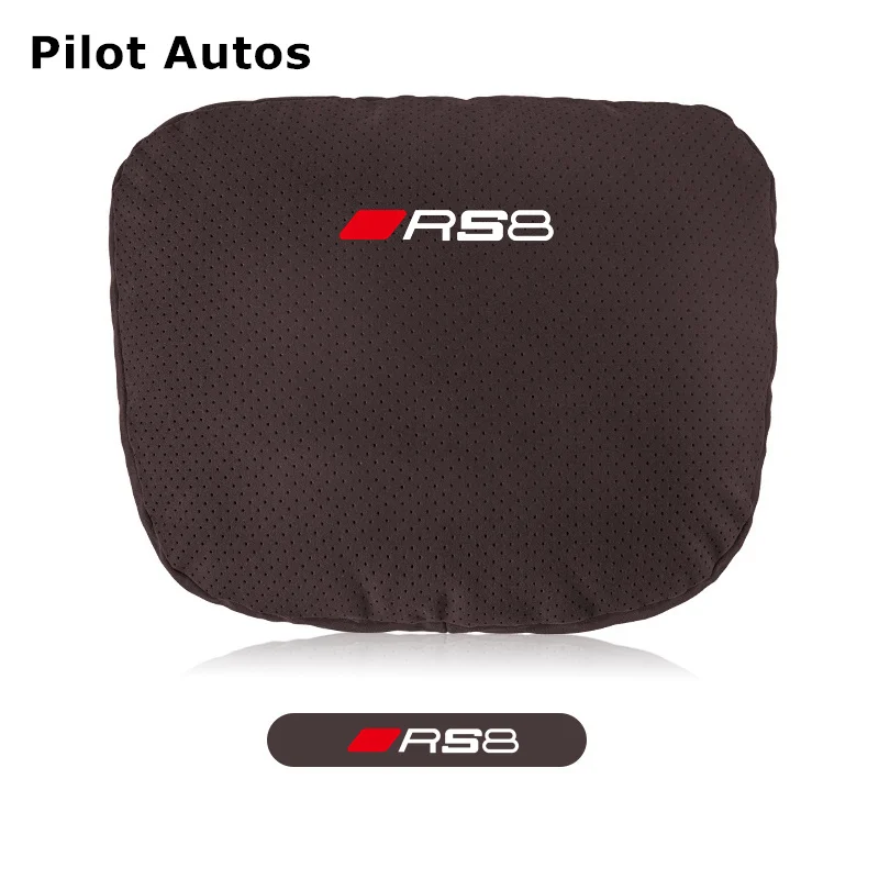 Per Audi Rs8 Poggiatesta Per Auto Cuscino Per La Vita Cuscino Per Poggiatesta Sedile Poggiatesta Supporto Lombare Supporto Lombare In Vera Pelle Memor