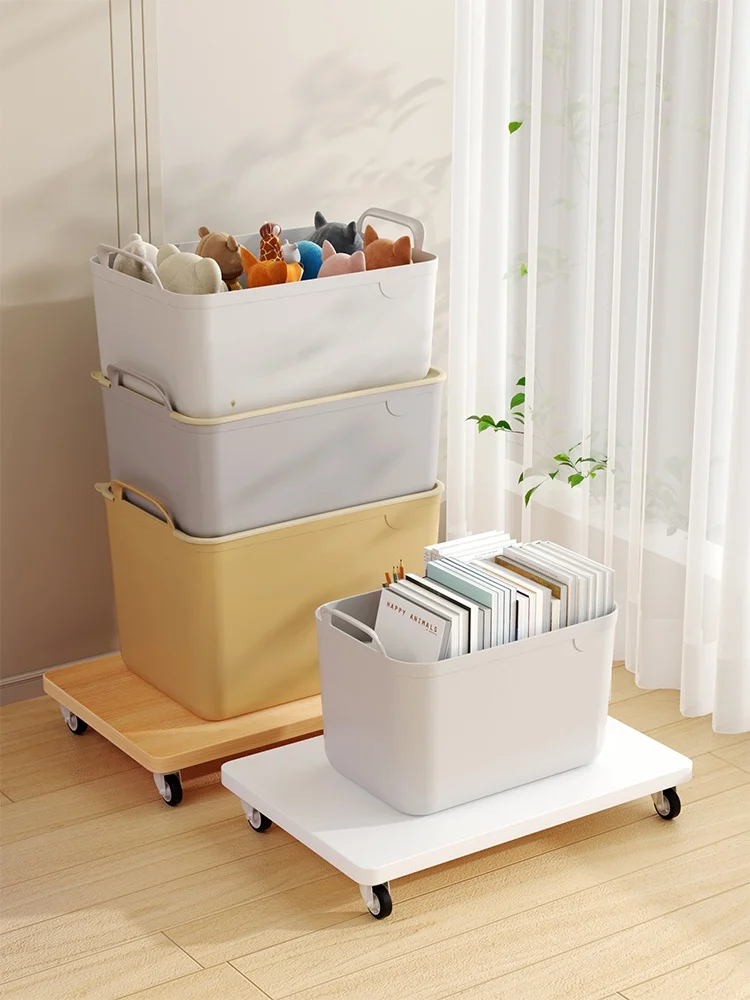 Nylon Mobile Storage Box Base with Casters for Home Use