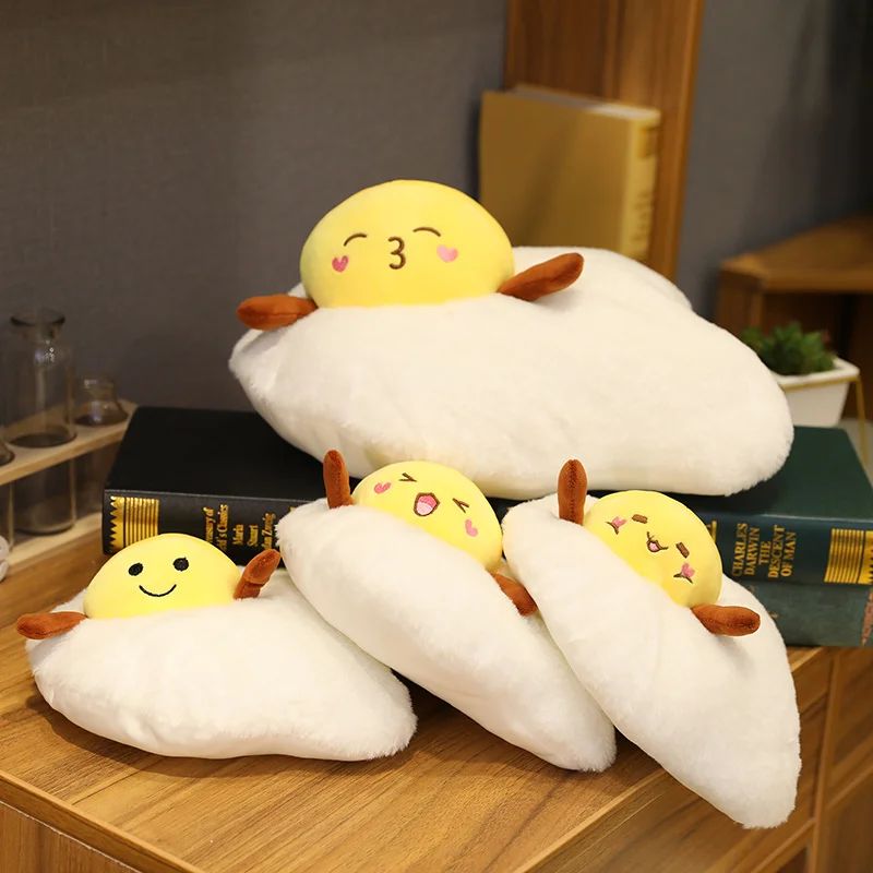 fried egg plush