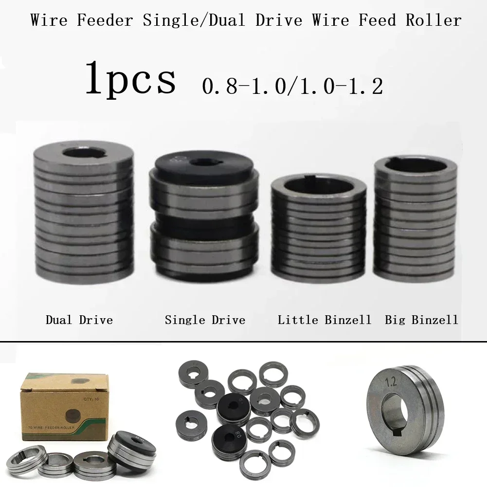 Wire Feeder Drive Roller Drive Wheel Feeder Welding Guide Mig Welder Wire Feed Roller 0.8/1.0mm 100% Brand New 6