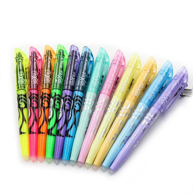 Stylo À Surligneur Effaçable Coloré Japonais Pilot Sw-fl Frixion, Marqueurs  Fluorescents, Surligneur Pastel Kawaii, Papeterie Scolaire Mignonne -  Surligneurs - AliExpress