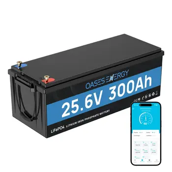 Battery Bluetooth BMS Deep Cycle 7680Wh Off-Grid Solar RV 1