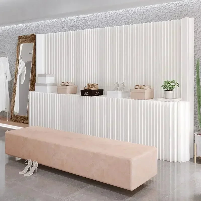 Customizable Home Decoration White Folding Organ Paper Wall Panel Removable Screens & Room Dividers For Indoor Office