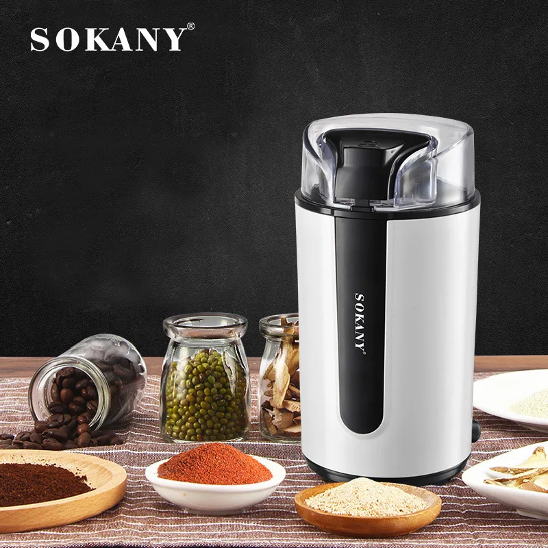 Sokany3026 Electric Bean Grinder Coffee French Household Multifunctional Stirring