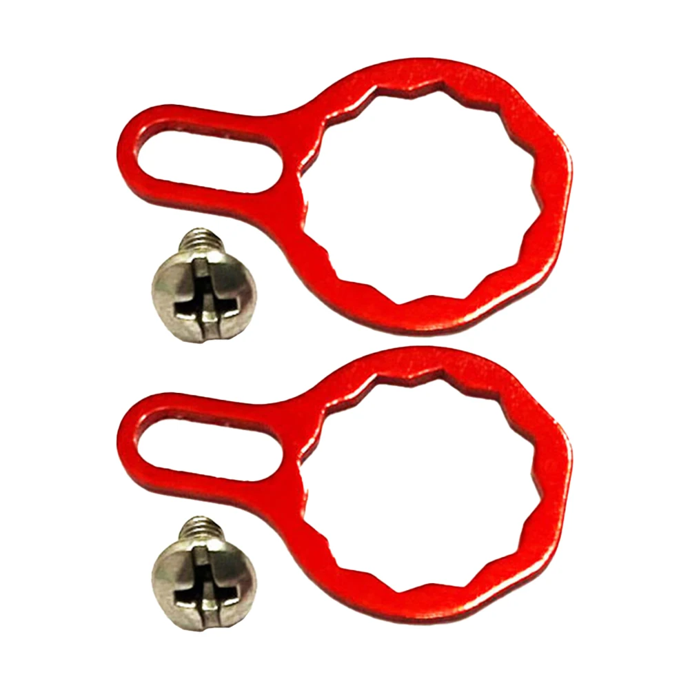 2set Angeln Reel Locking Platte Schraube Mutter Kit 6x4cm Ersatz Angeln Reel Griff Lock Platte Baitcasting angelgerät Für 9-12mm Acc – Detail 6