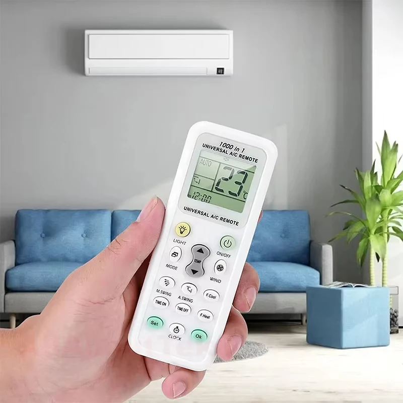 Universal Air Conditioning Remote Control with LCD Display