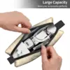 Vintage Map Of The World 1823 Makeup Bag Pouch Cosmetic Bag for Men Women Toiletry Bags Dopp Kit 4