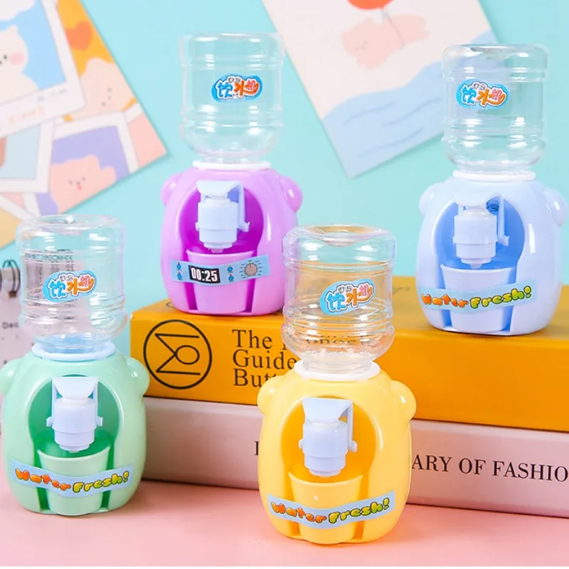 Mini Simulation Water Dispenser Toy Playing House Water Dispenser Baby Toy Pretend Play House Kitchen Toys for Boys Girls Gifts 5