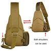 Tactical Military Shoulder Bag for Mens Outdoor Sports Hunting Camping Fishing Running,Chest Sling Bottle Pack Molle Backpack 4