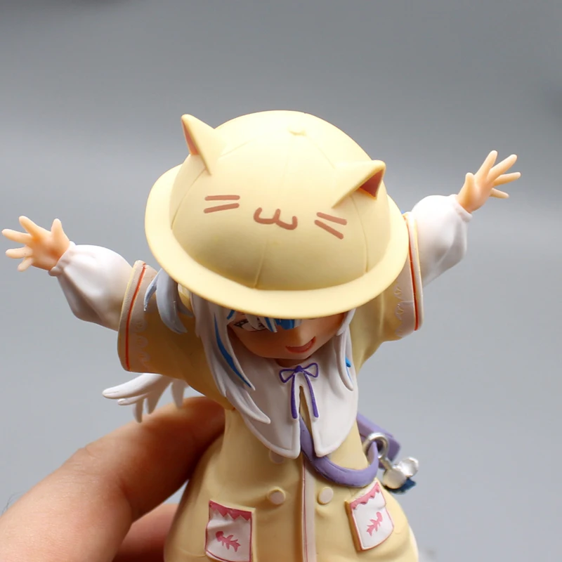 ホロライブガーラ,18cm,黄色の幼稚園の置物,モデル像,男の子の