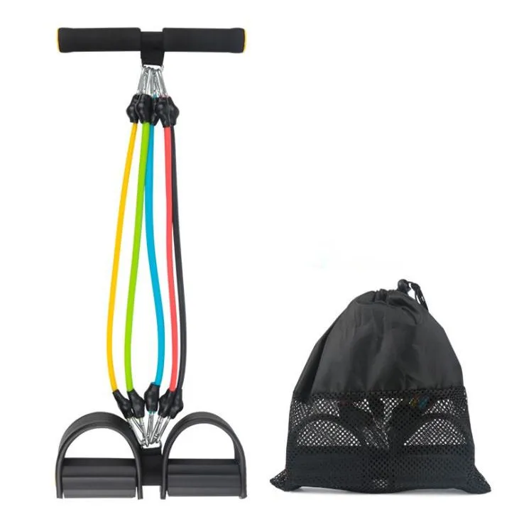 

Body Building Tube Bands Set Resistance Training Fitness Elastic Sit Up Yoga Pedal Pull Rope Tensioner