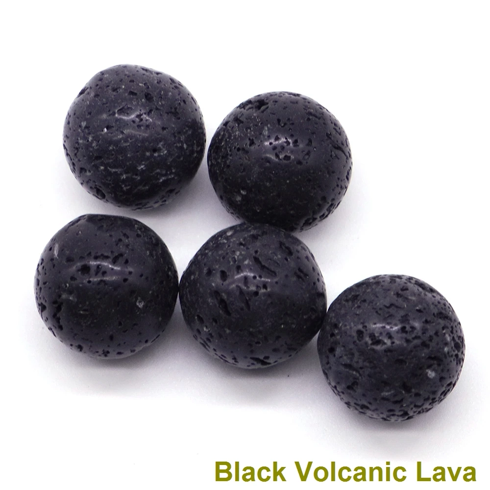 Black Volcanic Lava