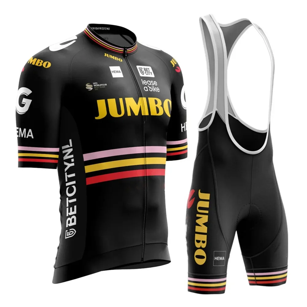 Summer Cycling Jerseys Set Mountain Bike Clothing Breathable MTB Bicycle Sportswear Suit Jumbo Man Clothes Maílllot Ciclismo 3