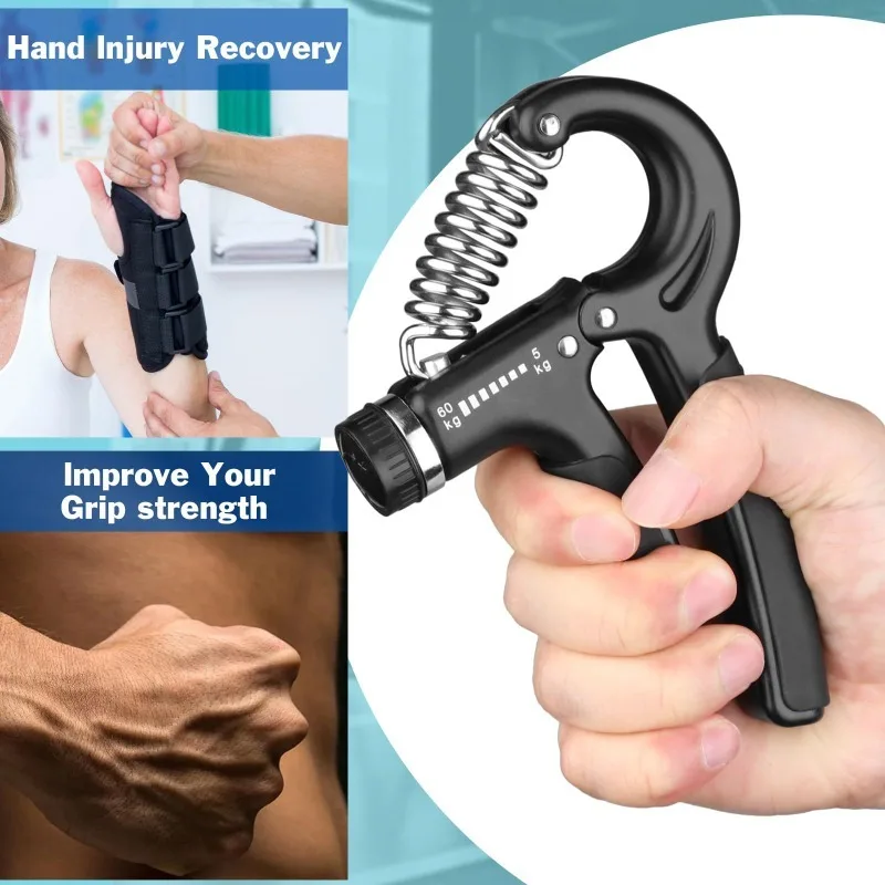 10-60Kg Count Heavy Gripper Fitness Hand Exerciser Grip Wrist Training Increase Strength Spring Finger Pinch Carpal Expander hand strengthener,finger trainer,finger strength trainer,wrist exerciser,hand grip trainers,hand grip exerciser,hand exerciser,hand trainer