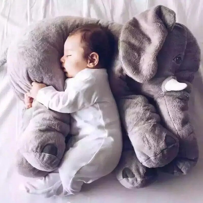 

Elephant Soft Plush Toy Animal Stuffed Pillow Large Baby Snuggle Gifts Home Decoration ,40cm- 60cm