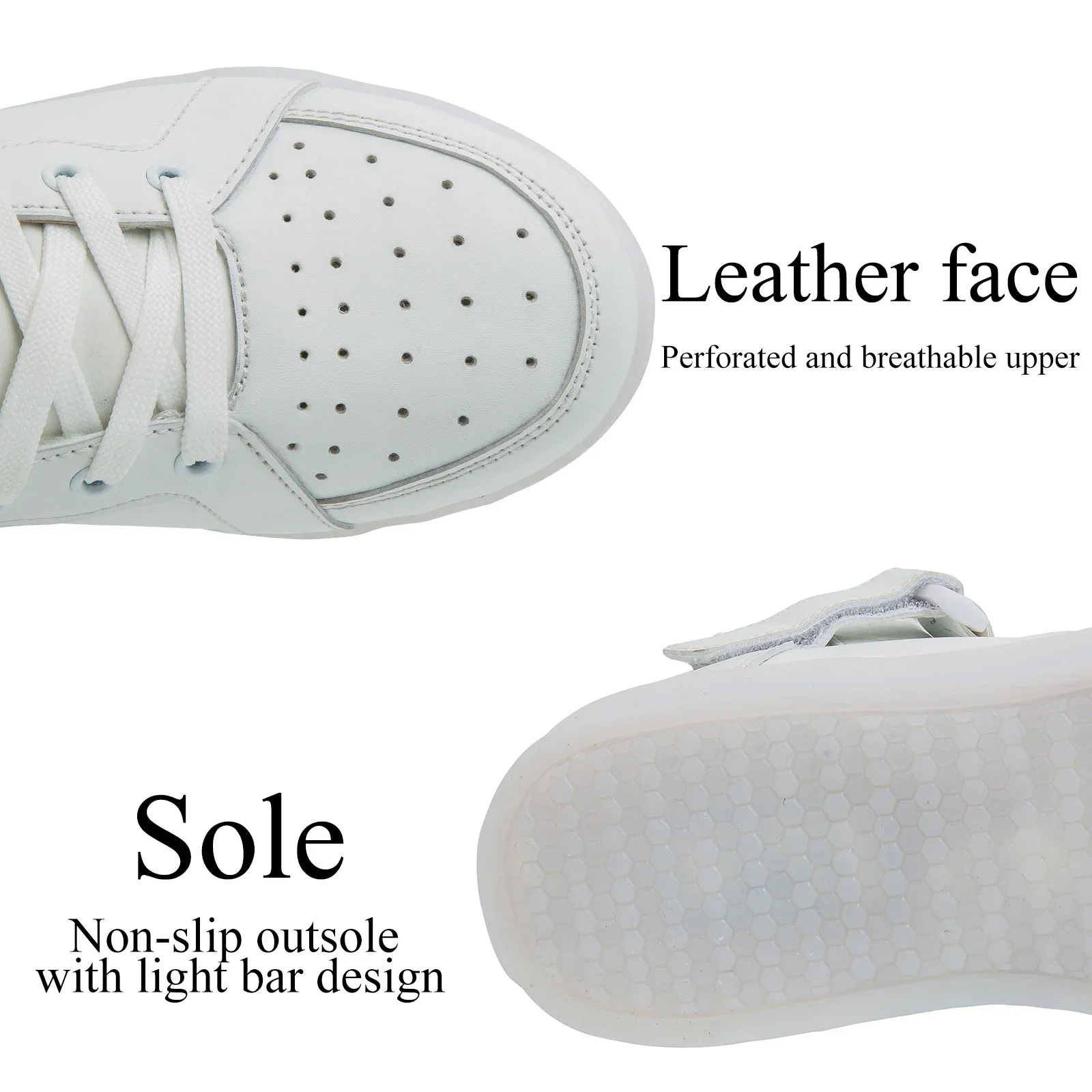 크기 25-40 어린이 빛나는 운동화 소년을위한 어린이 빛나는 운동화 소녀 빛나는 단독 조명 신발 남자와 운동화를 주도