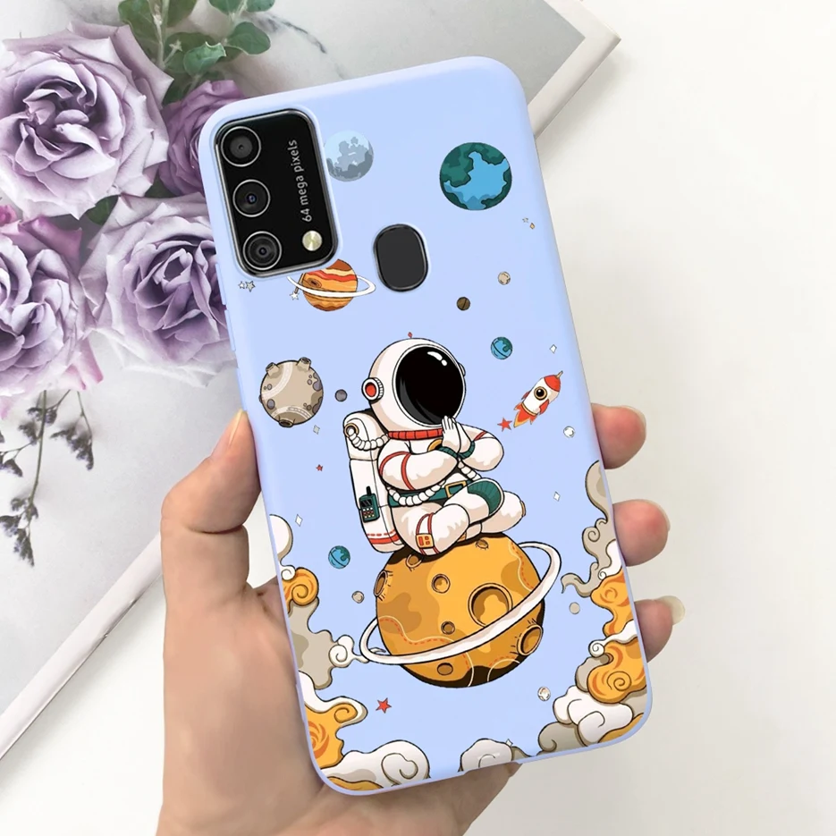 Cute Astronauts Cartoon Soft Phone Case Cover