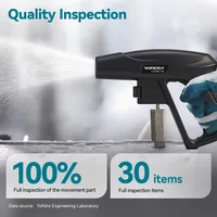 Pistolet de lavage haute pression électrique YOFIDRA 200 bars, 2200W, pour voiture, jardin et industrie, pulvérisateur d'eau 180 °   Buse réglable 4