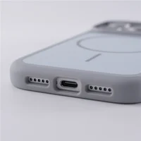 Original Double Color Matte Magsafe Case For iPhone 17Air 17Pro 17Pro Max Magnetic Wireless Charging Hard Protective Phone Cover - Image 6